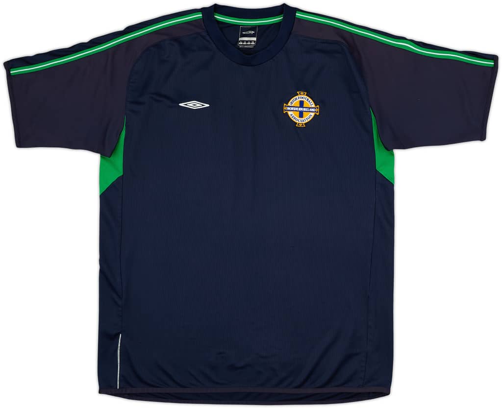 2004-05 Northern Ireland Umbro Training Shirt - 8/10 - (XL)