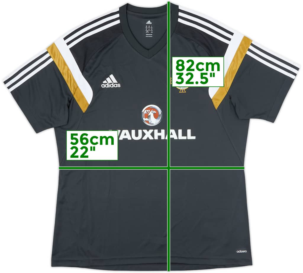 2014-15 Northern Ireland adizero Training Shirt - 10/10 - (XL)