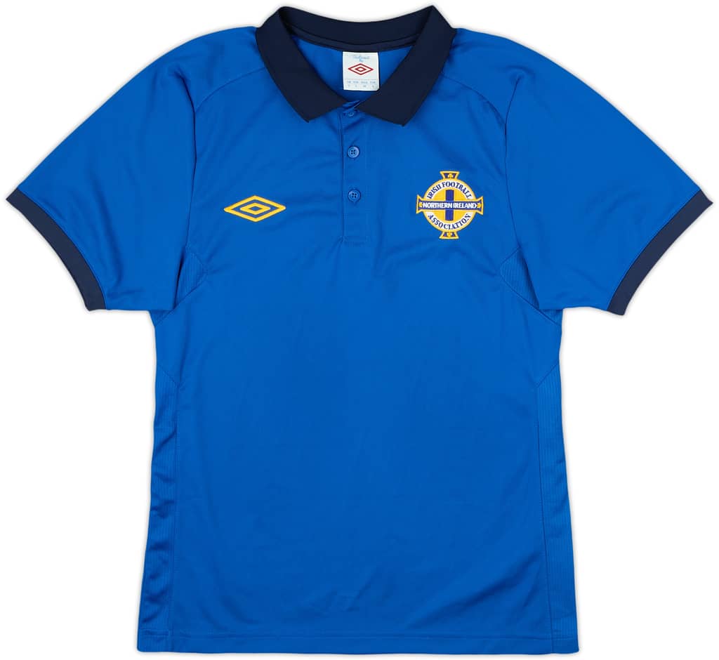 2010-11 Northern Ireland Umbro Polo Shirt - 10/10 - (S)