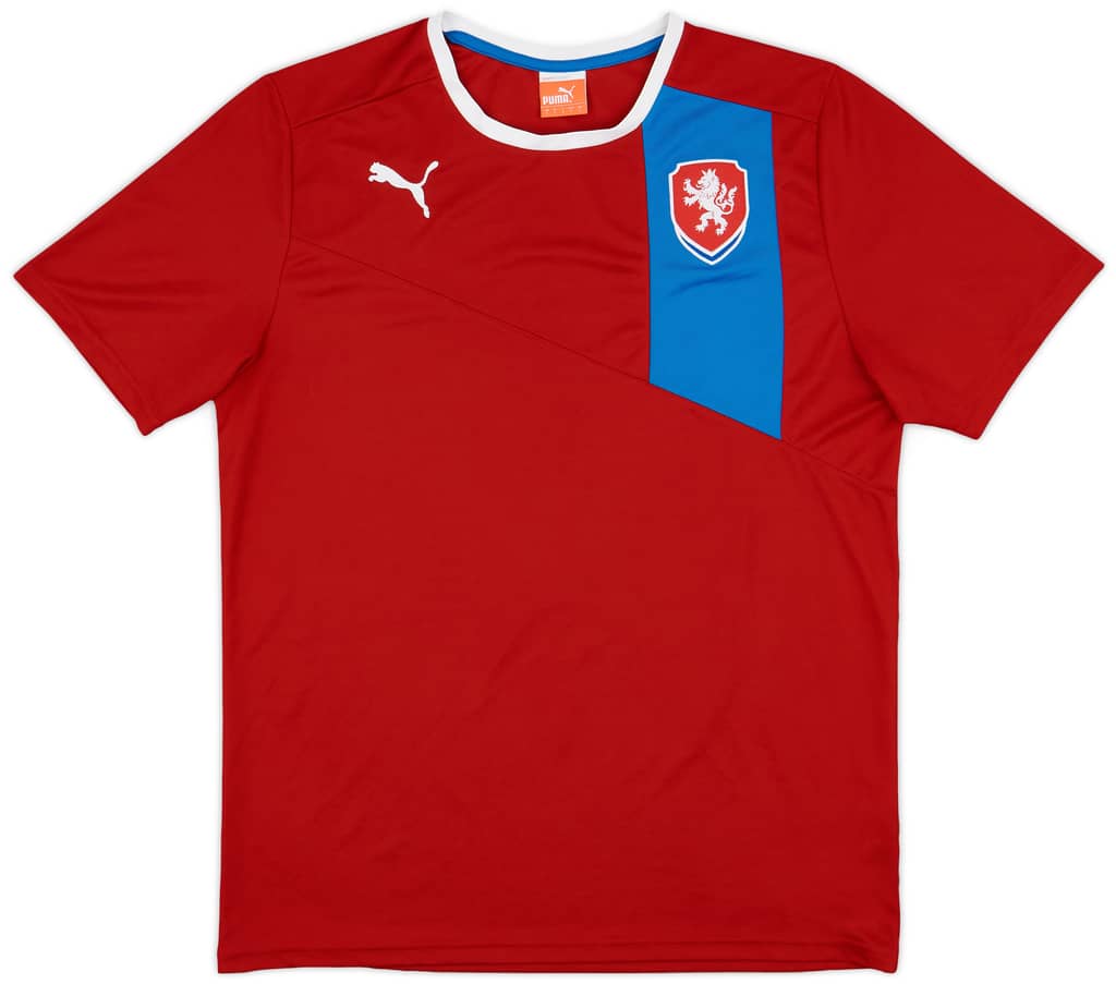 2012-13 Czech Republic Basic Home Shirt - 9/10 - (L)