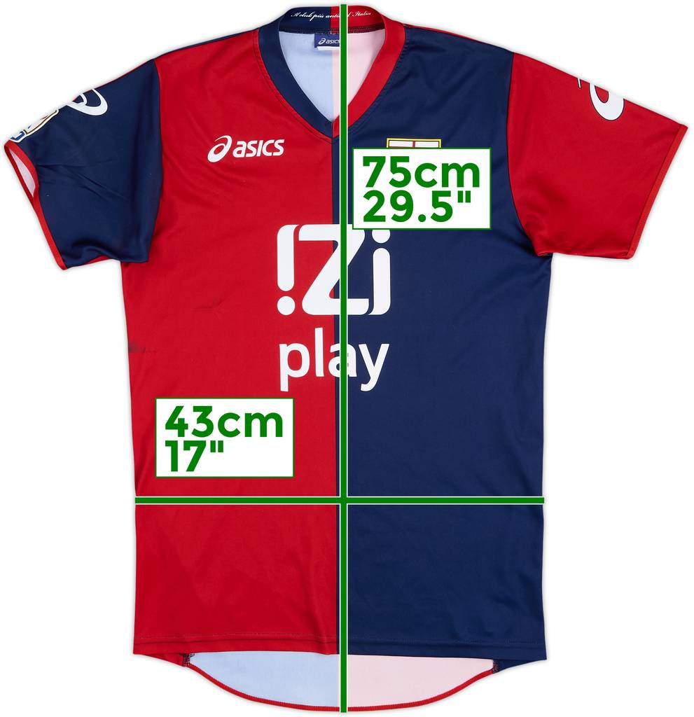 Camiseta de local del Genoa 2010-11 - 6/10 - (M)