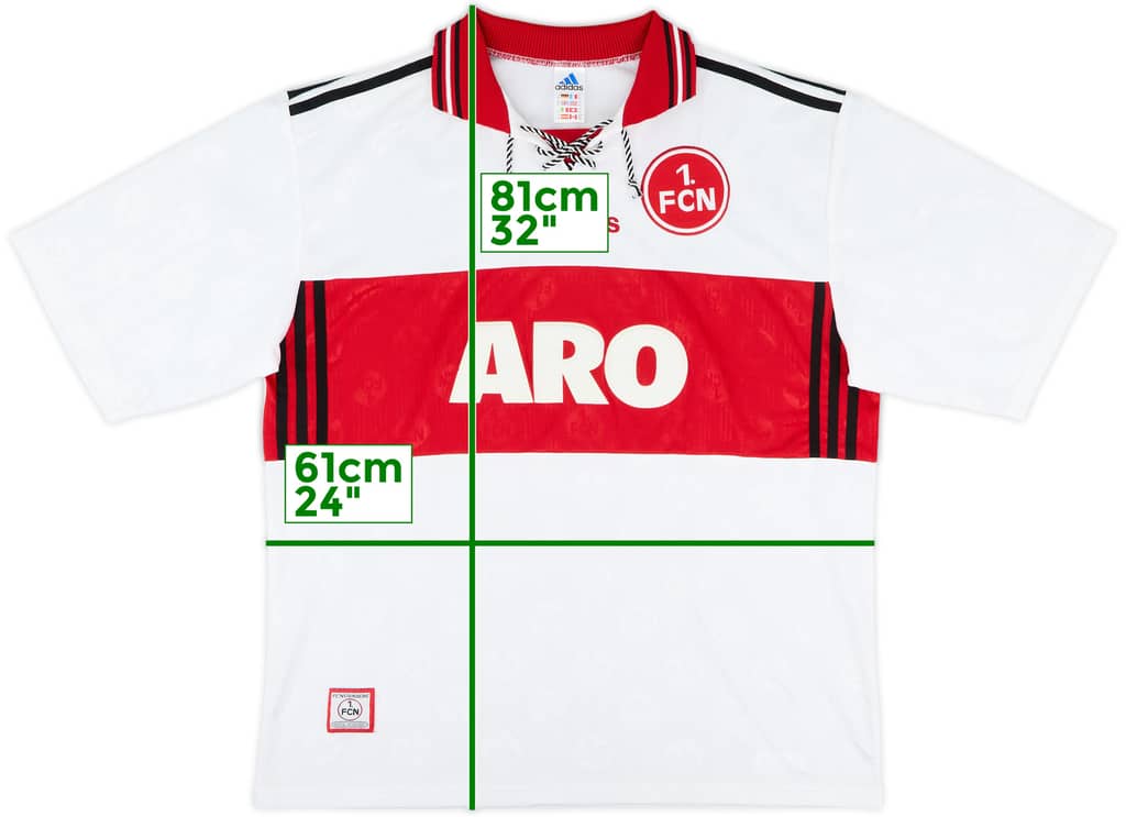 1997-98 Nurnberg Away Shirt - 9/10 - (XL)