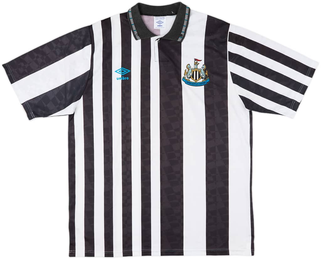 1991-93 Newcastle Home Shirt - 6/10 - (XL)