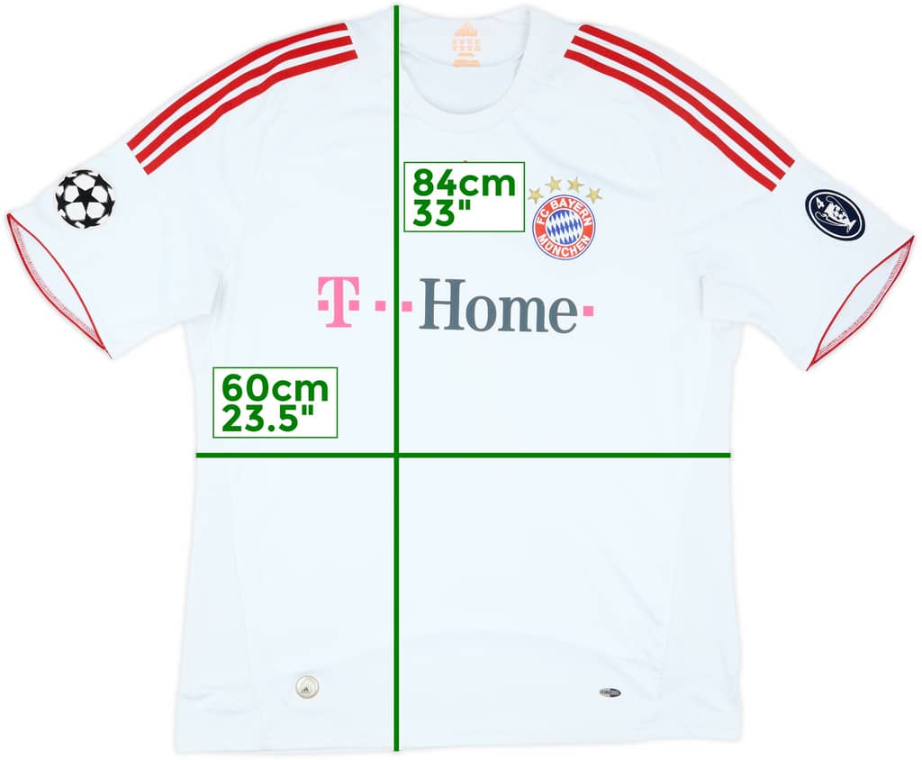 2008-09 Bayern Munich CL Shirt - 6/10 - (XXL)