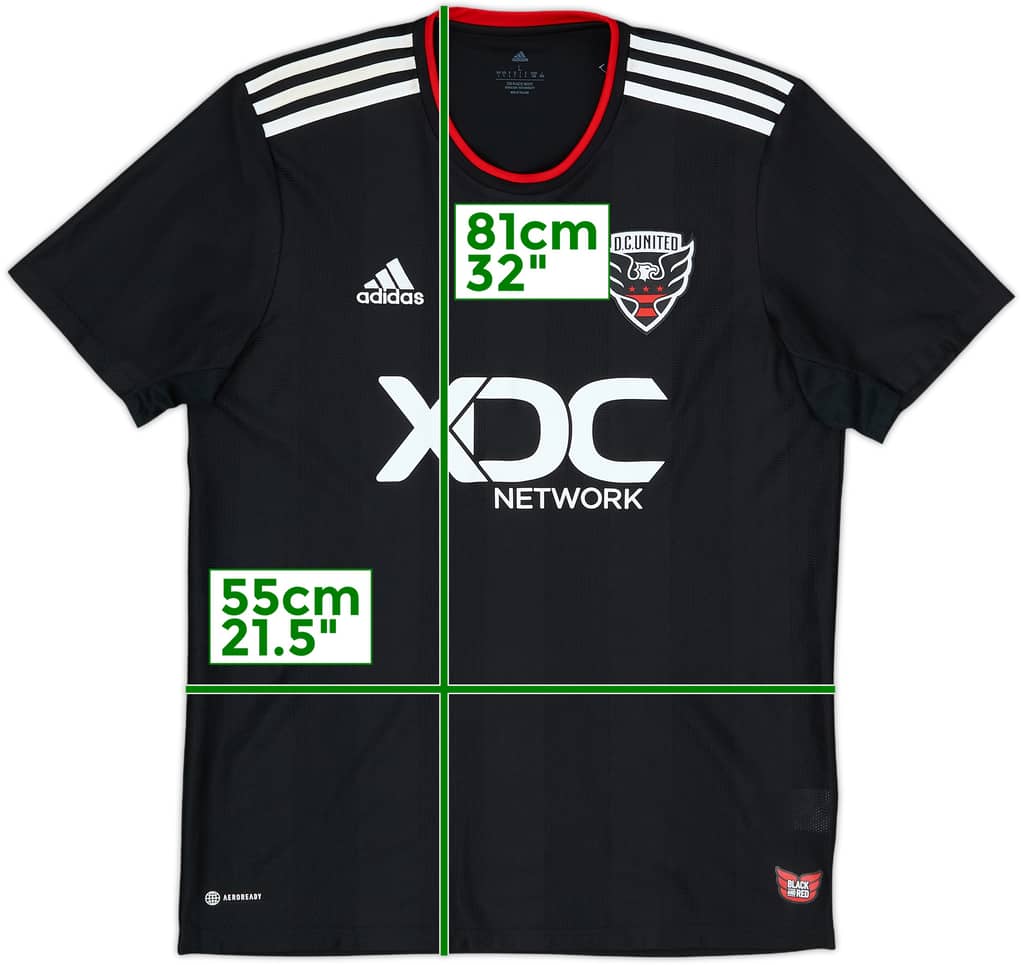 2022-23 DC United Home Shirt - 8/10 - (L)