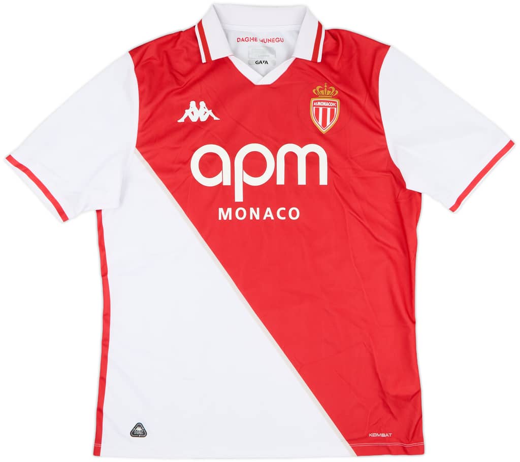 2024-25 Monaco Home Shirt - 10/10 - (XL)