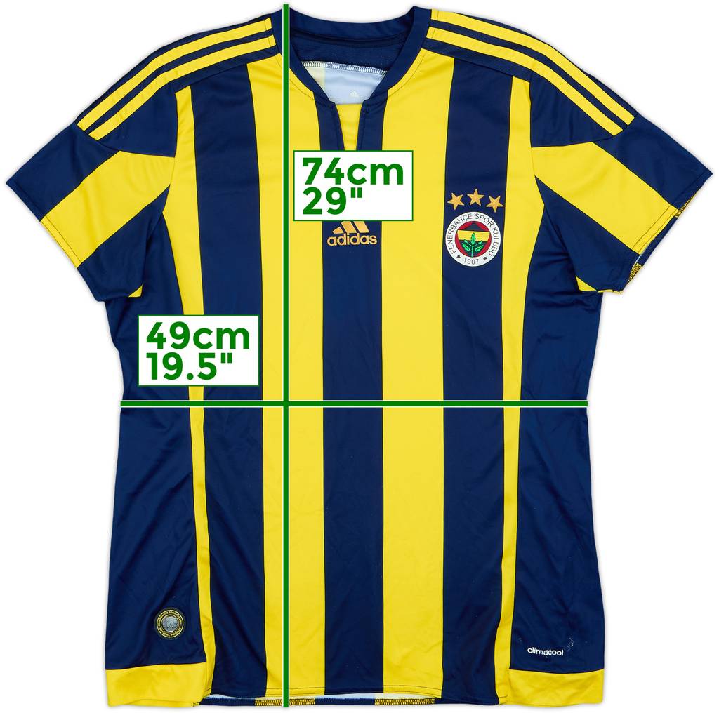 2015-16 Fenerbahce Home Shirt - 8/10 - (L)