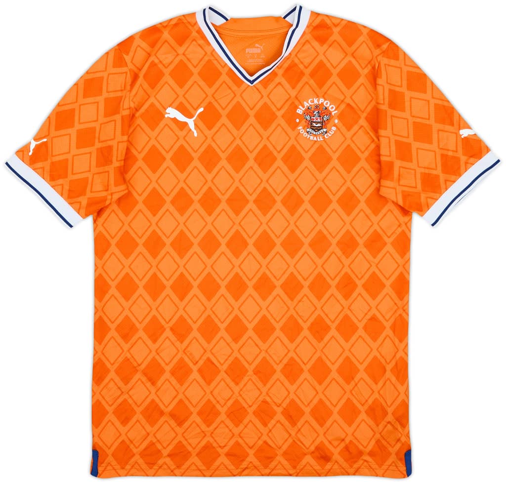 2022-23 Blackpool Home Shirt - 7/10 - (M)