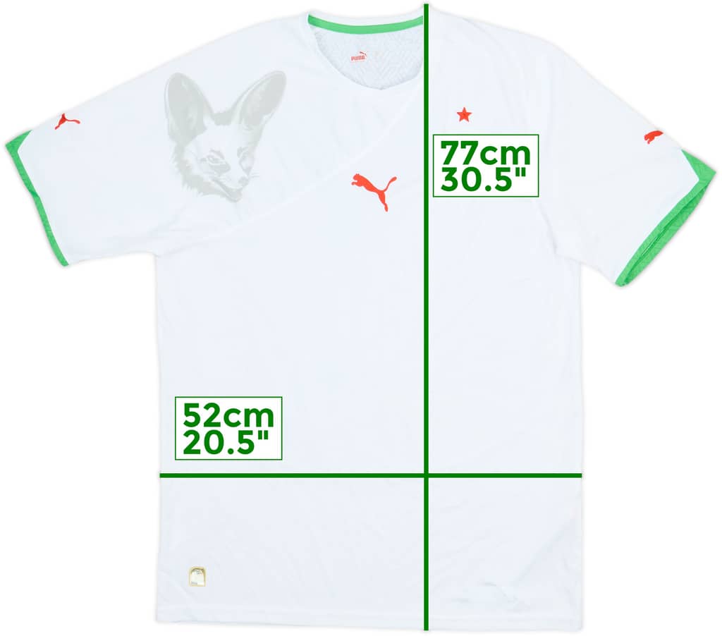 2010-11 Algeria Home Shirt - 7/10 - (L)