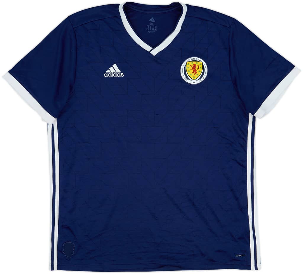 2018-19 Scotland Home Shirt - 7/10 - (XL)