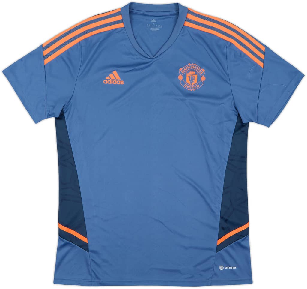 2022-23 Manchester United adidas Training Shirt - 10/10 - (L)