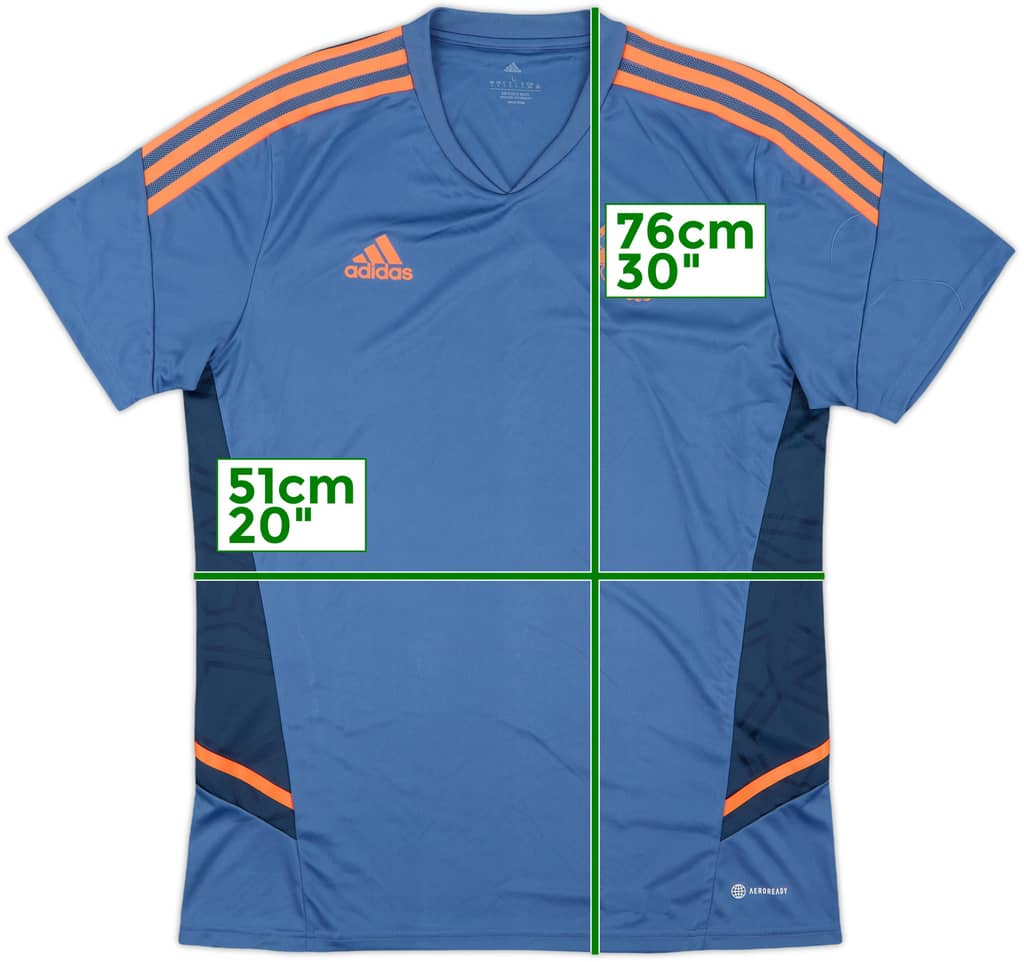 2022-23 Manchester United adidas Training Shirt - 10/10 - (L)