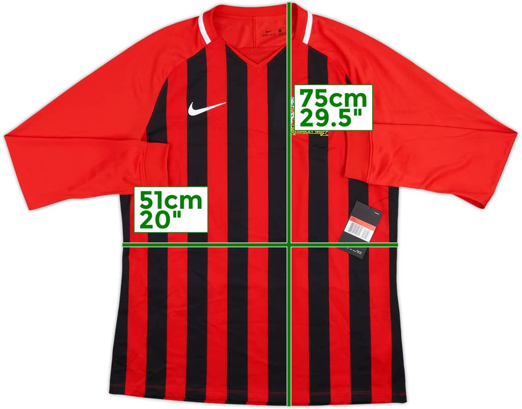 2019 Manchester City Player Issue FA Cup Pre-Match L/S Shirt (L)