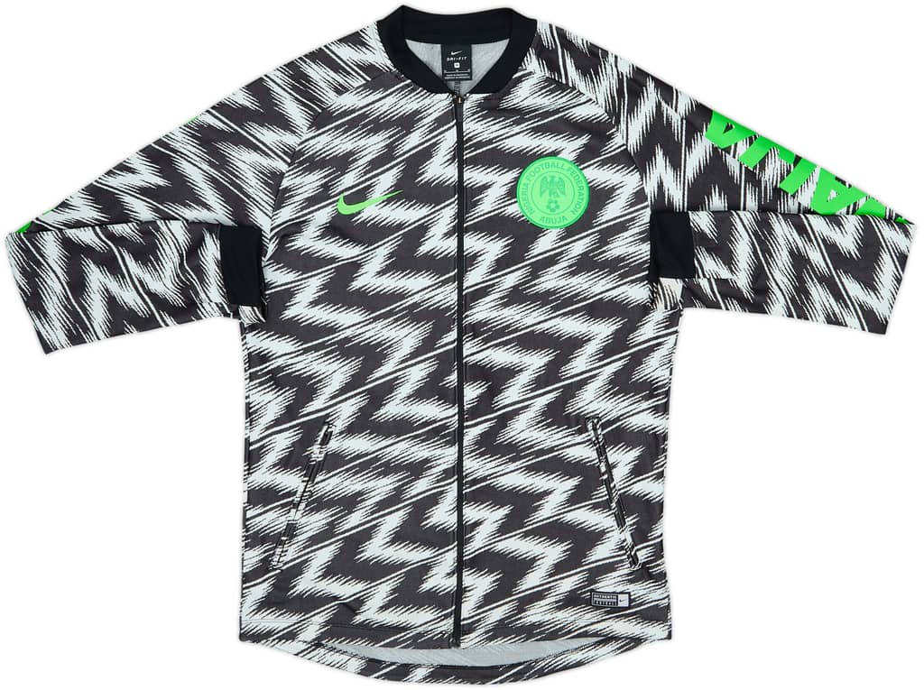 2018-19 Nigeria Nike Track Jacket - 9/10 - (M)