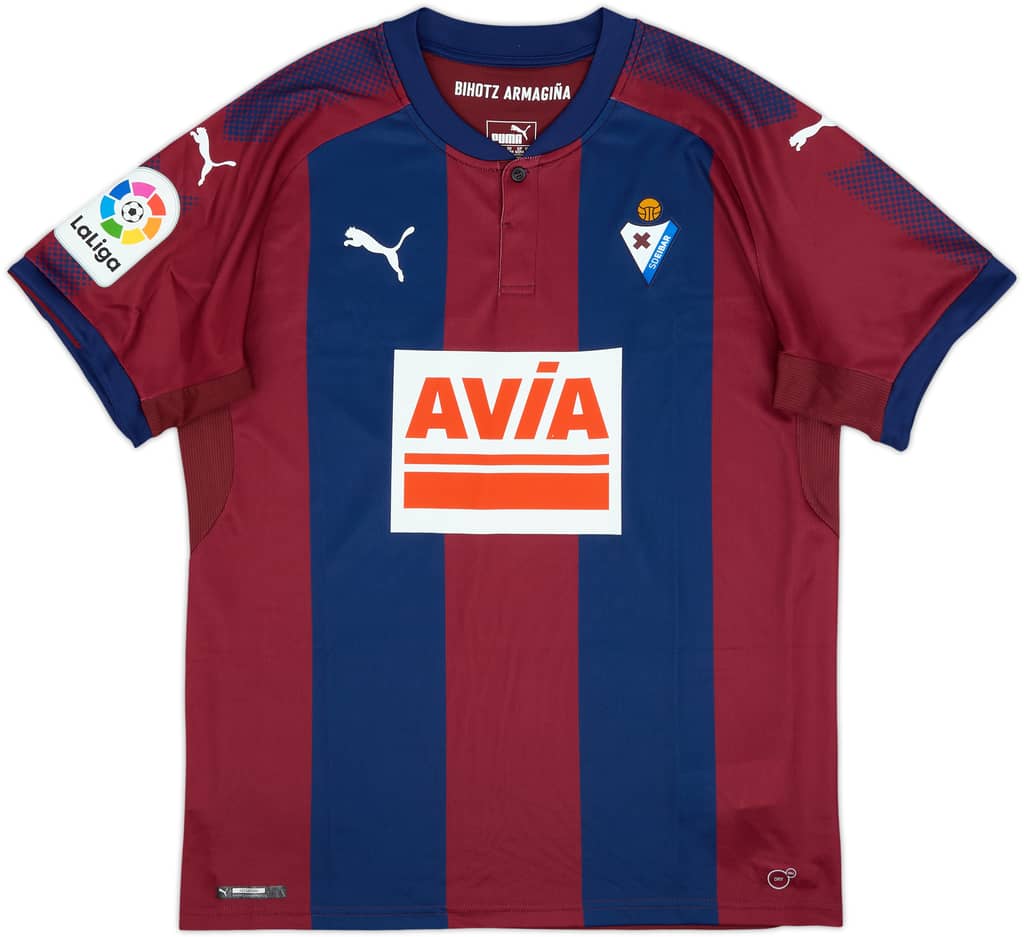 2017-18 Eibar Home Shirt - 10/10 - (L)