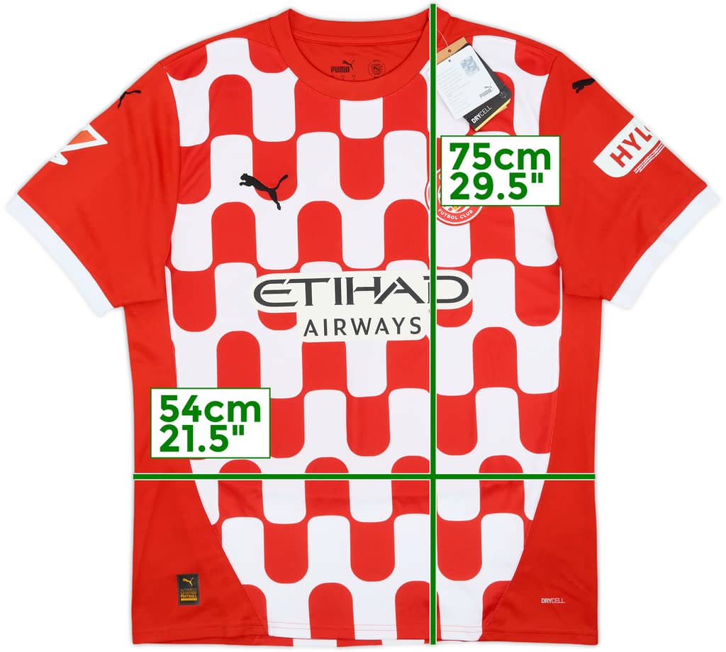 2024-25 Girona Home Shirt (L)