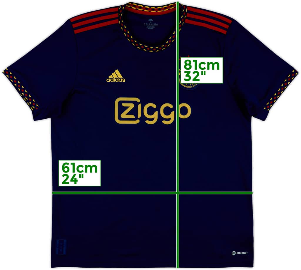 2022-23 Ajax Away Shirt - 10/10 - (XL)