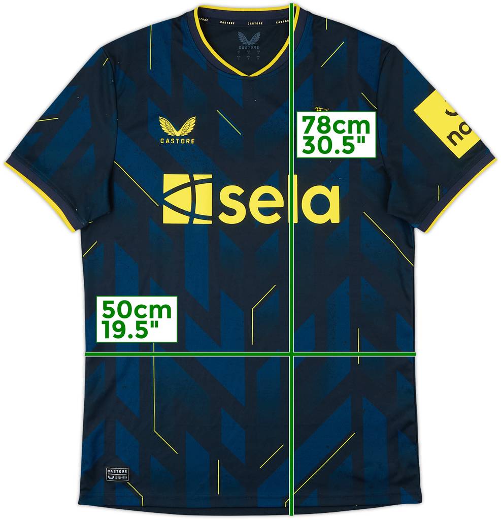 2023-24 Newcastle Third Shirt - 8/10 - (M)