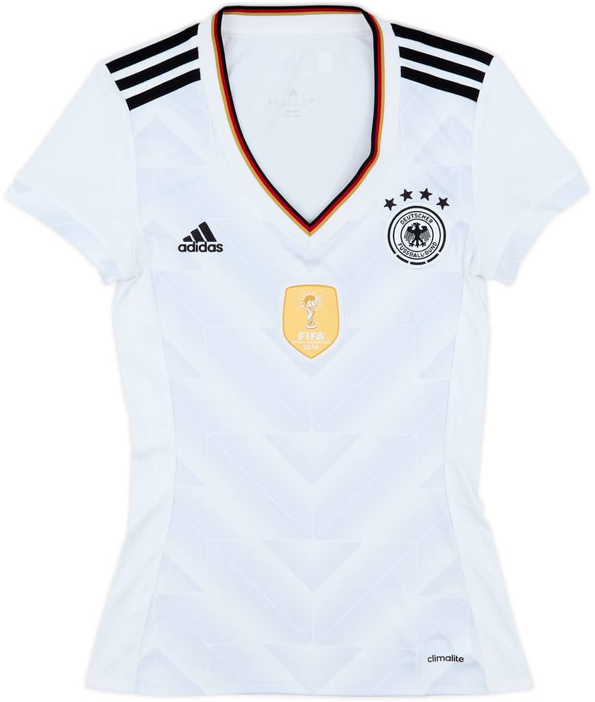 2017 Germany Confederations Cup Home Shirt - 8/10 - (Women's XS)