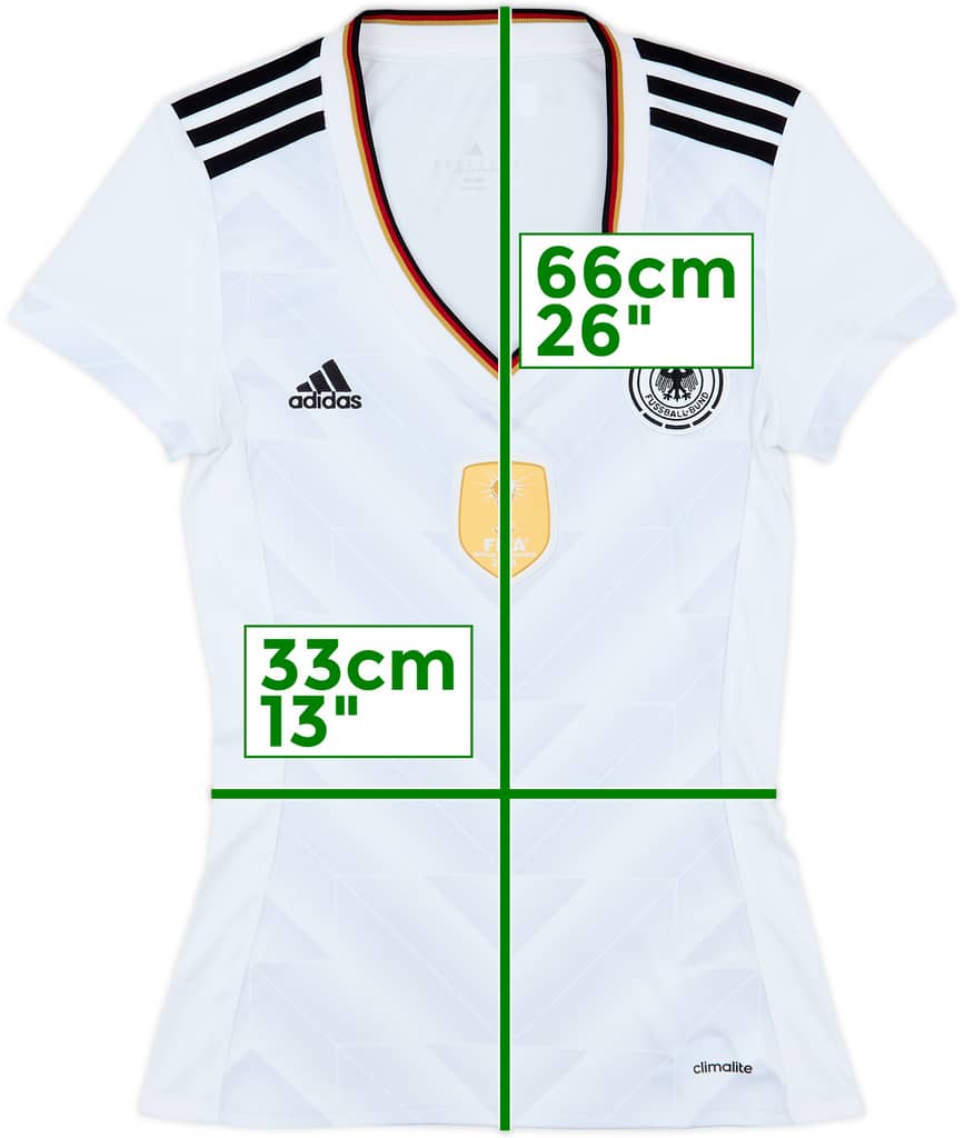2017 Germany Confederations Cup Home Shirt - 8/10 - (Women's XS)