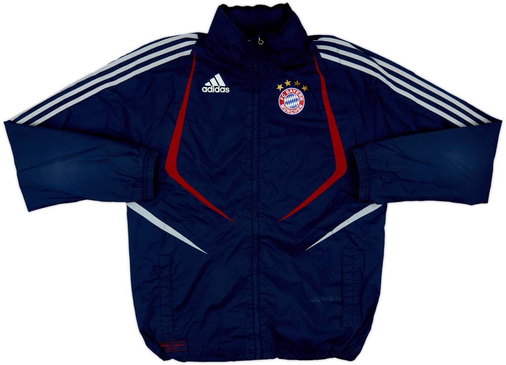 2009-10 Bayern Munich adidas Hooded Rain Jacket - 5/10 - (S)