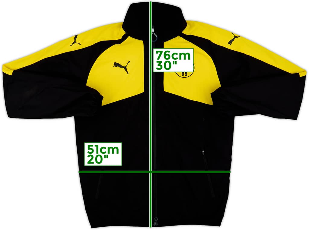 2015-16 Borussia Dortmund Puma Track Jacket - 8/10 - (S)