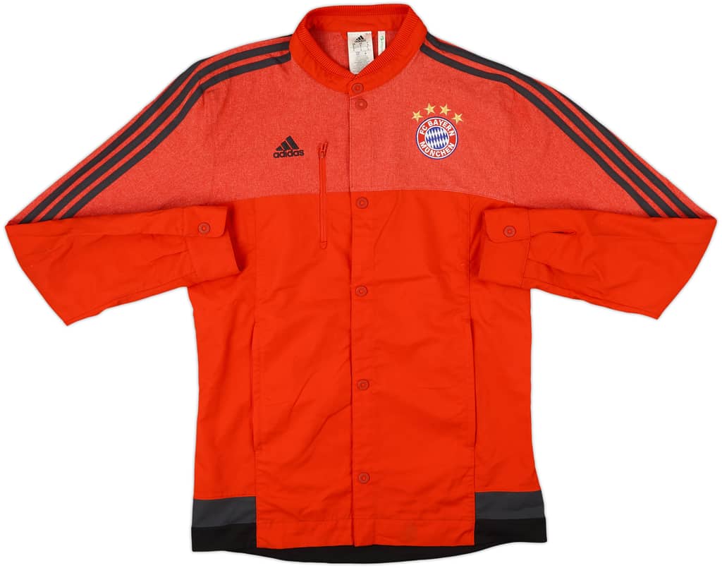 2014-15 Bayern Munich adidas Track Jacket - 8/10 - (S)