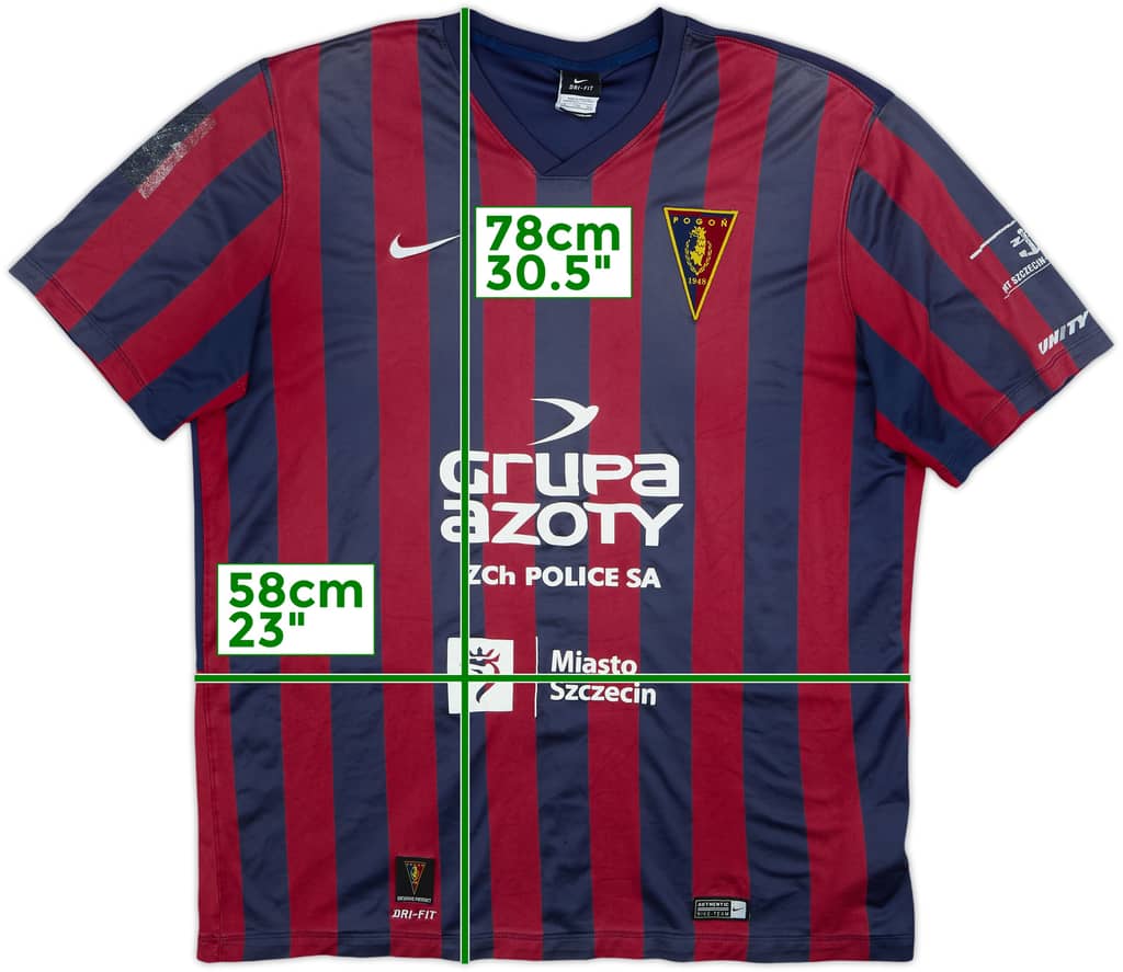 2015-16 Pogon Szczecin Home Shirt - 5/10 - (XXL)