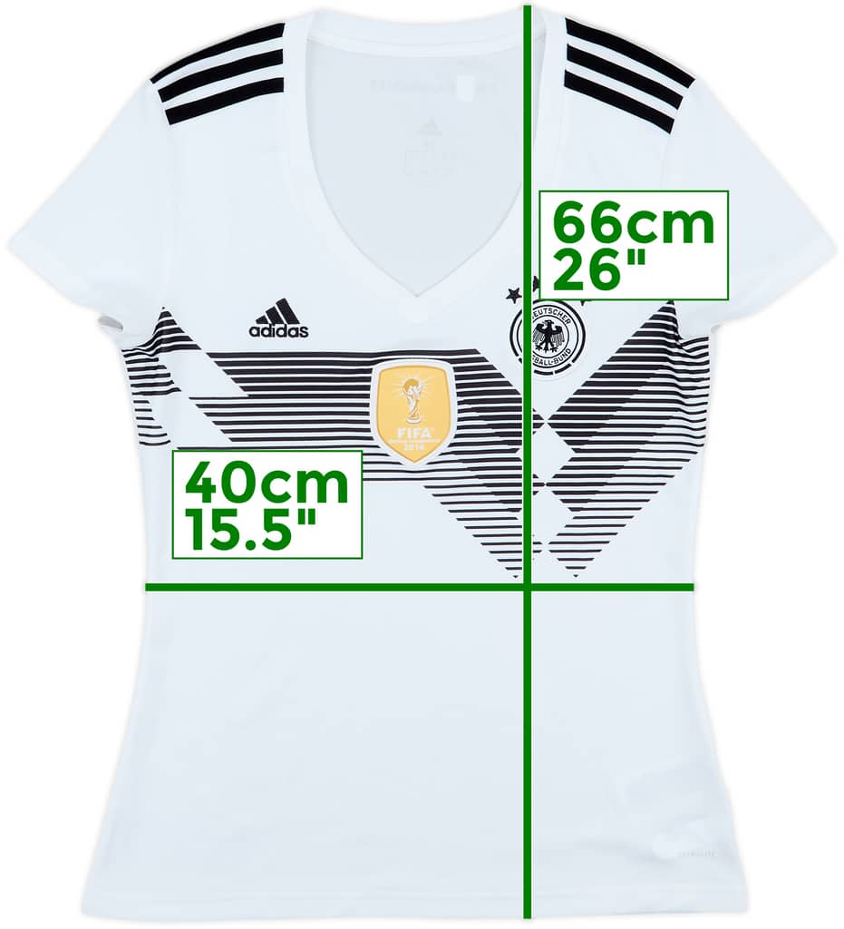 2018-19 Germany Home Shirt - 8/10 - (Women's M)