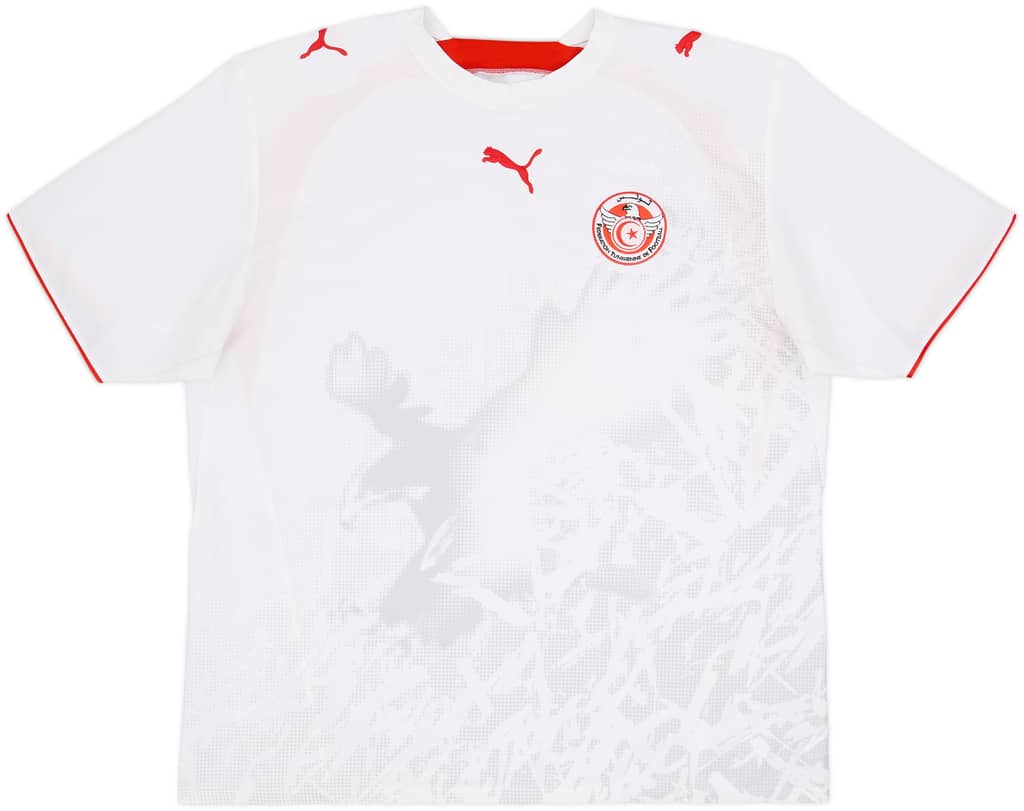2006-07 Tunisia Home Shirt - 8/10 - (XXL)