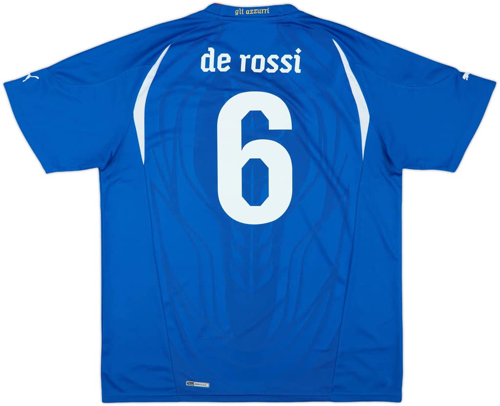 2010-12 Italy Home Shirt De Rossi #6