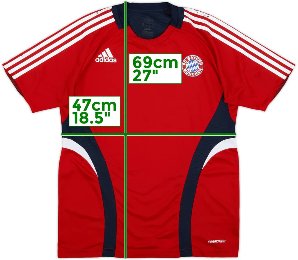 2008-09 Bayern Munich adidas Training Shirt - 5/10 - (S)