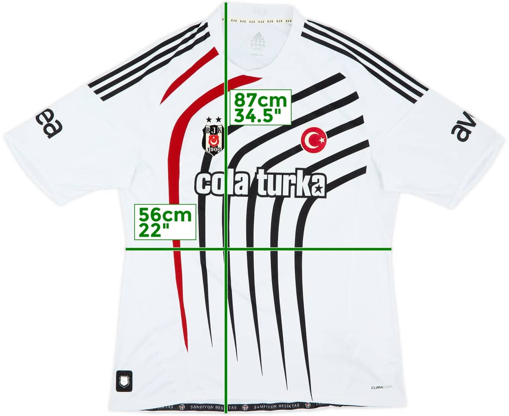 2009-10 Besiktas Home Shirt - 8/10 - (XXL)