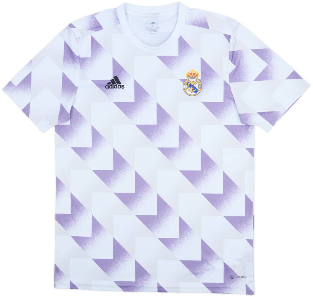 2022-23 Real Madrid adidas Training Shirt - 7/10 - (L)