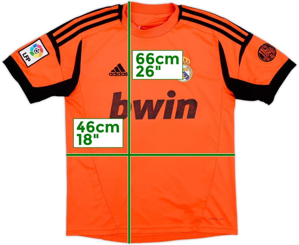 2012-13 Real Madrid GK Shirt - 6/10 - (L.Boys)