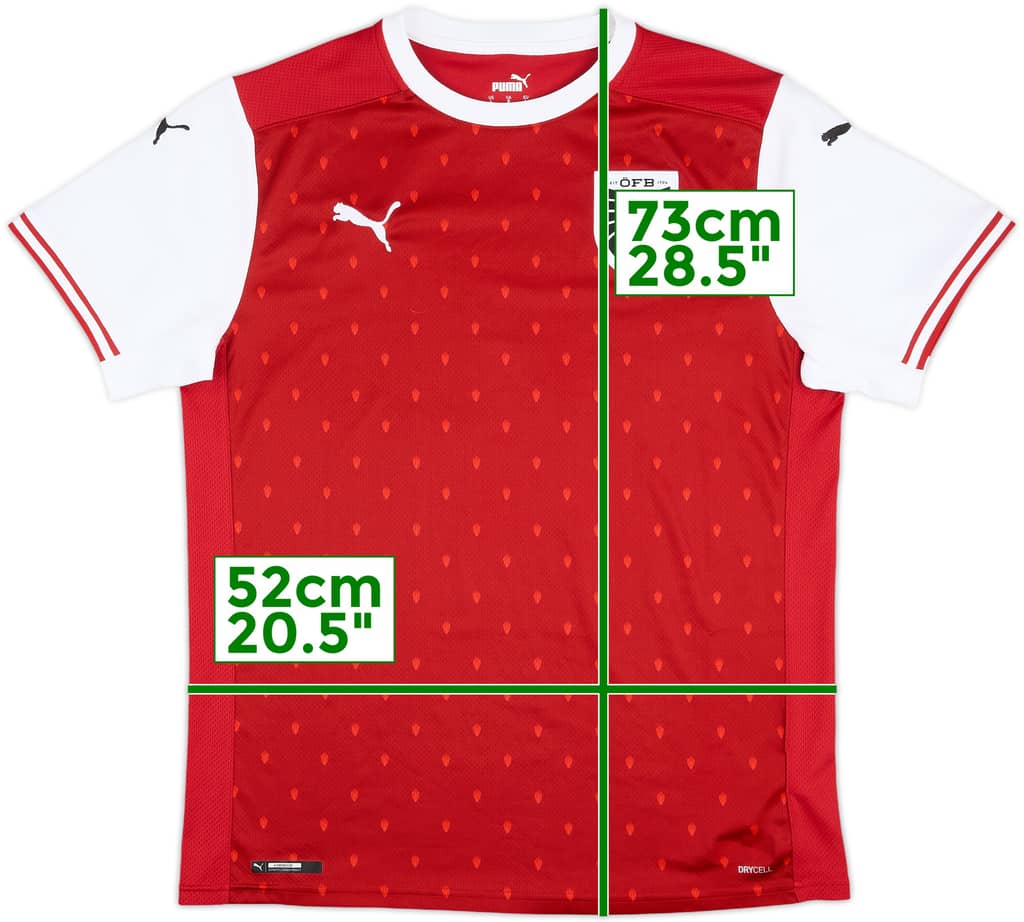 2020-22 Austria Home Shirt - 10/10 - (L)