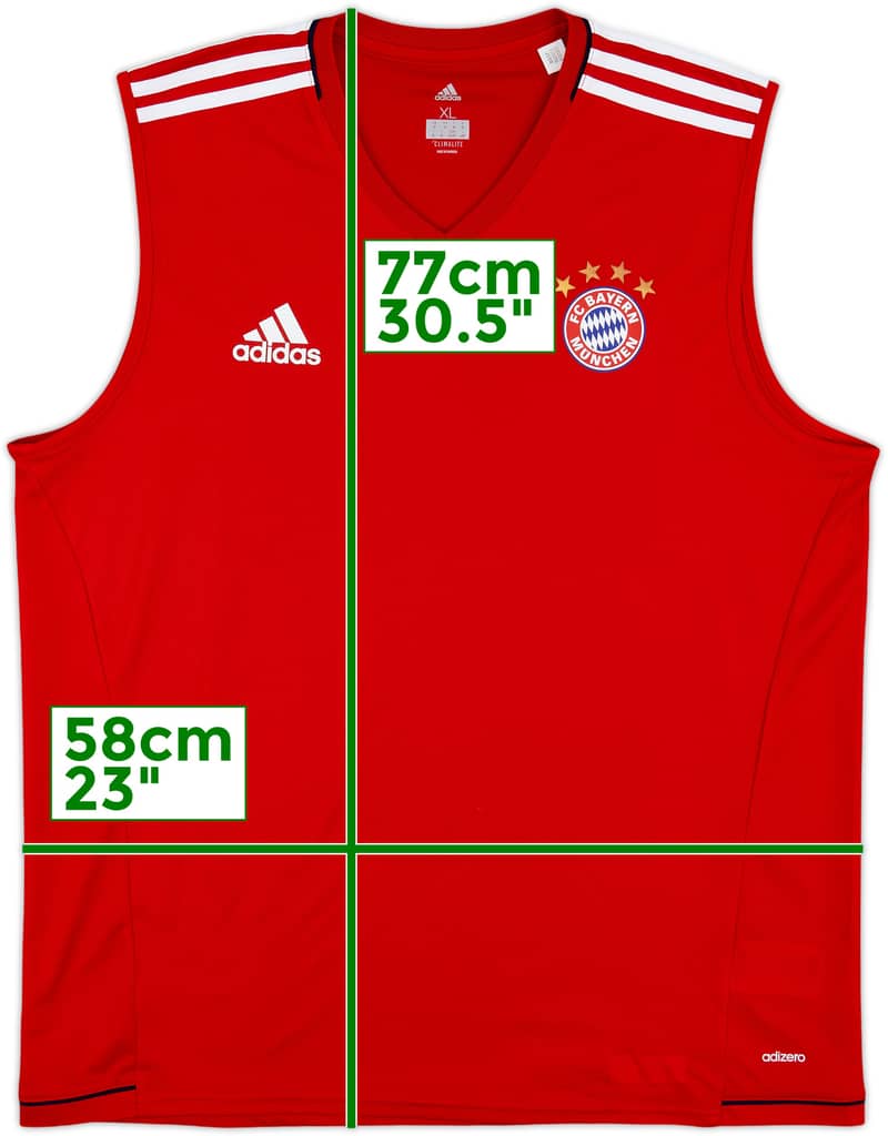 2017-18 Bayern Munich adizero Training Vest - 9/10 - (XL)