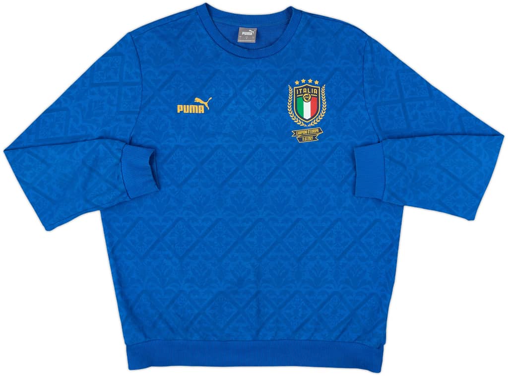2020-21 Italy Puma Sweat Top - 8/10 - (L)