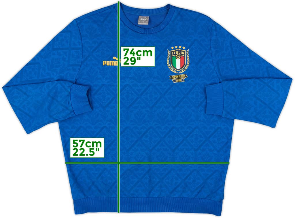 2020-21 Italy Puma Sweat Top - 8/10 - (L)