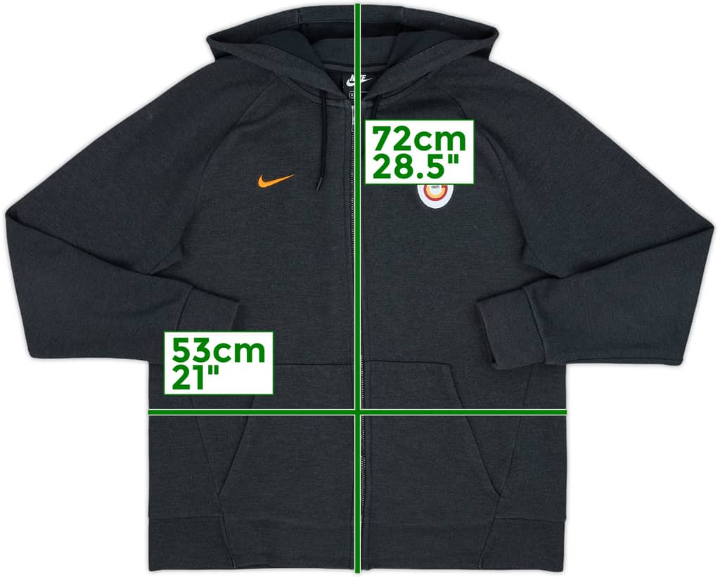 2018-19 Galatasaray Nike Hooded Track Jacket - 8/10 - (M)