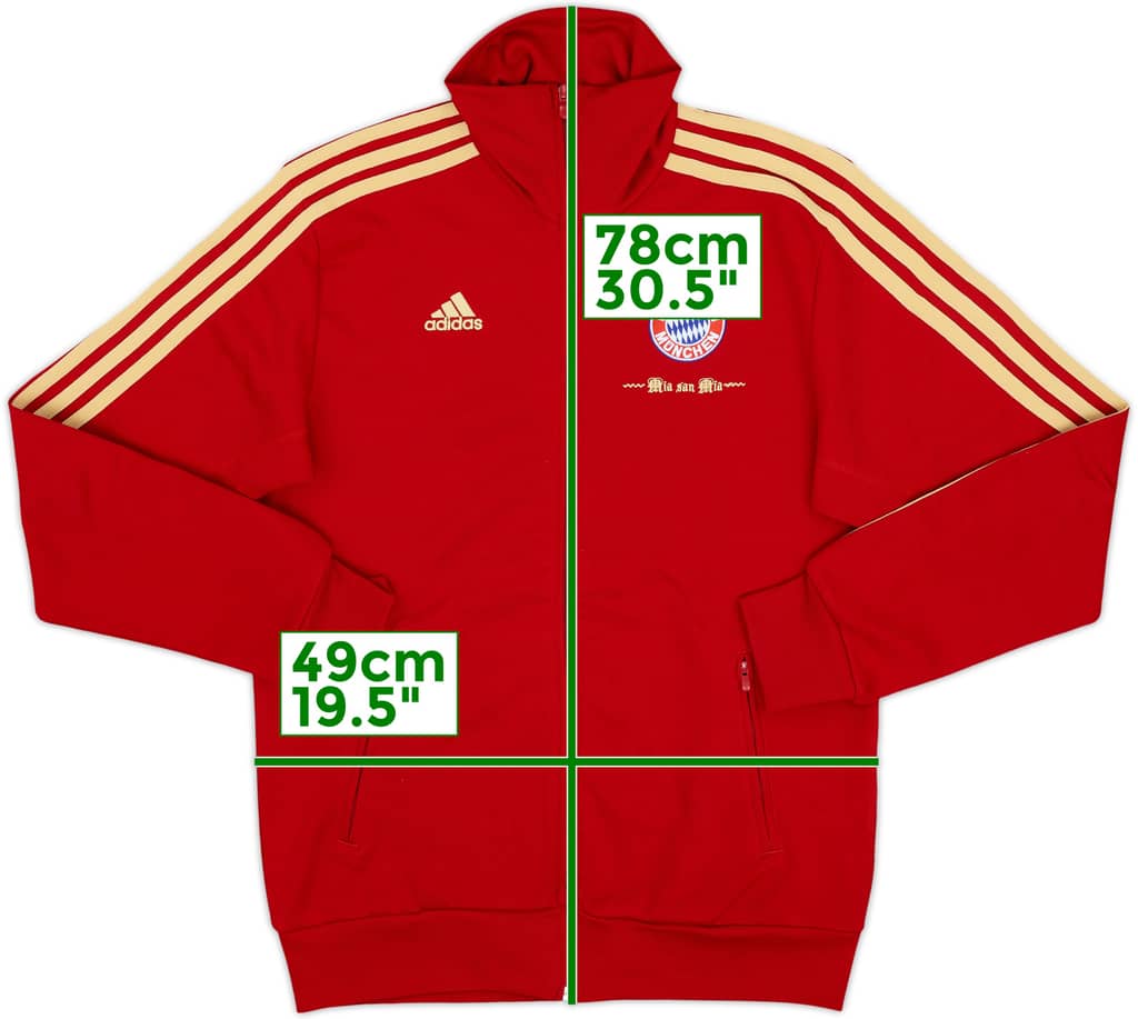 2011-12 Bayern Munich adidas Track Jacket - 8/10 - (M)