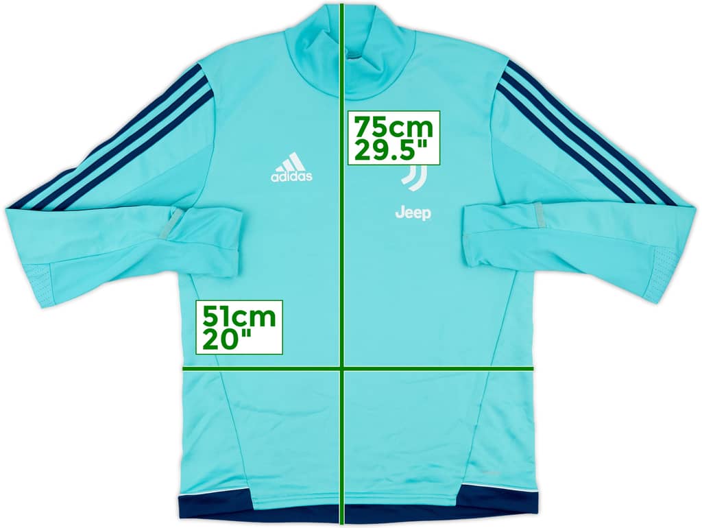 2017-18 Juventus adidas Drill Top - 8/10 - (M)