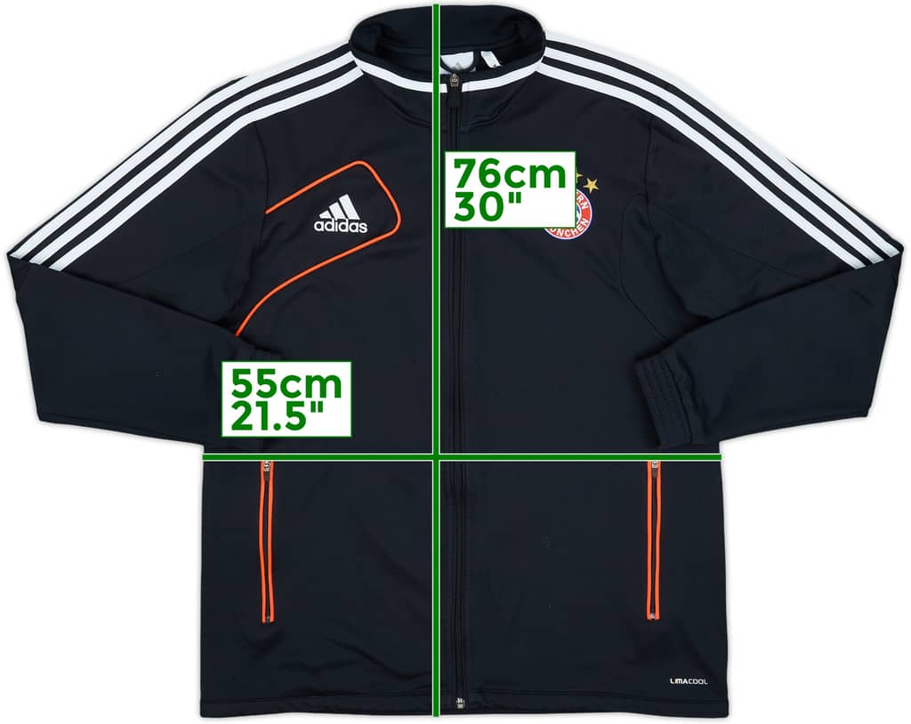 2012-13 Bayern Munich adidas Track Jacket - 8/10 - (L)