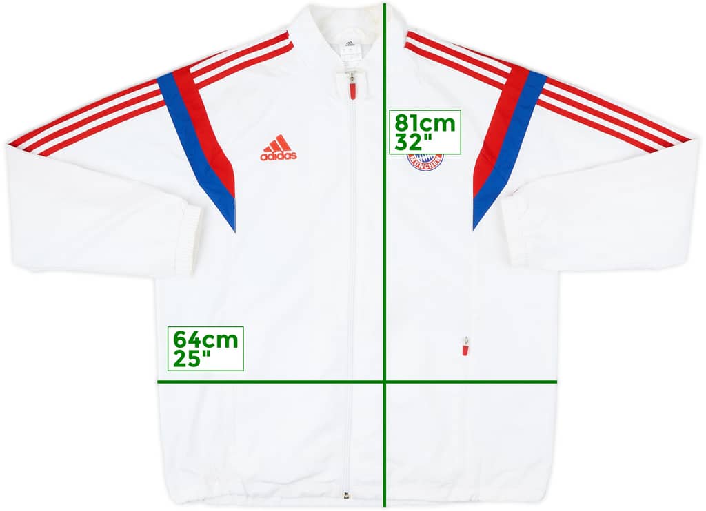 2014-15 Bayern Munich adidas Track Jacket - 8/10 - (XL)