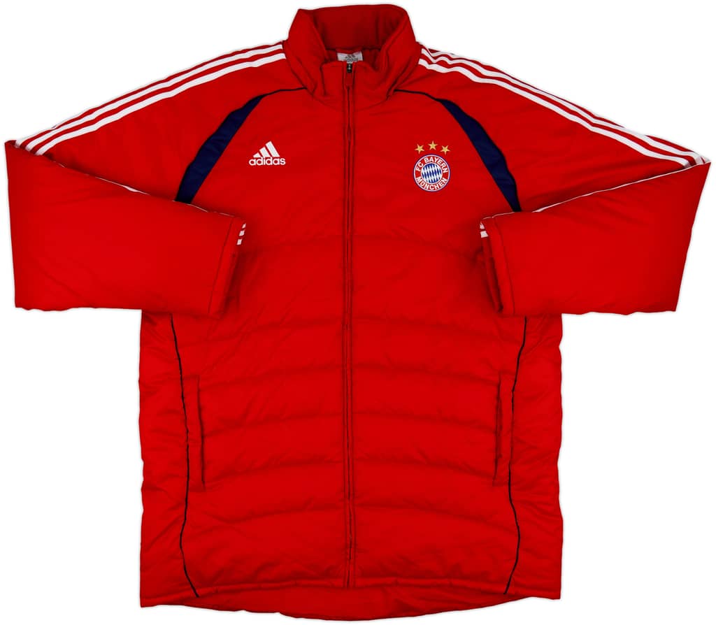 2006-07 Bayern Munich adidas Padded Bench Coat - 9/10 - (XL/XXL)