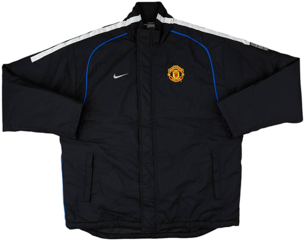 2002-03 Manchester United Nike Padded Bench Coat - 10/10 - (M)