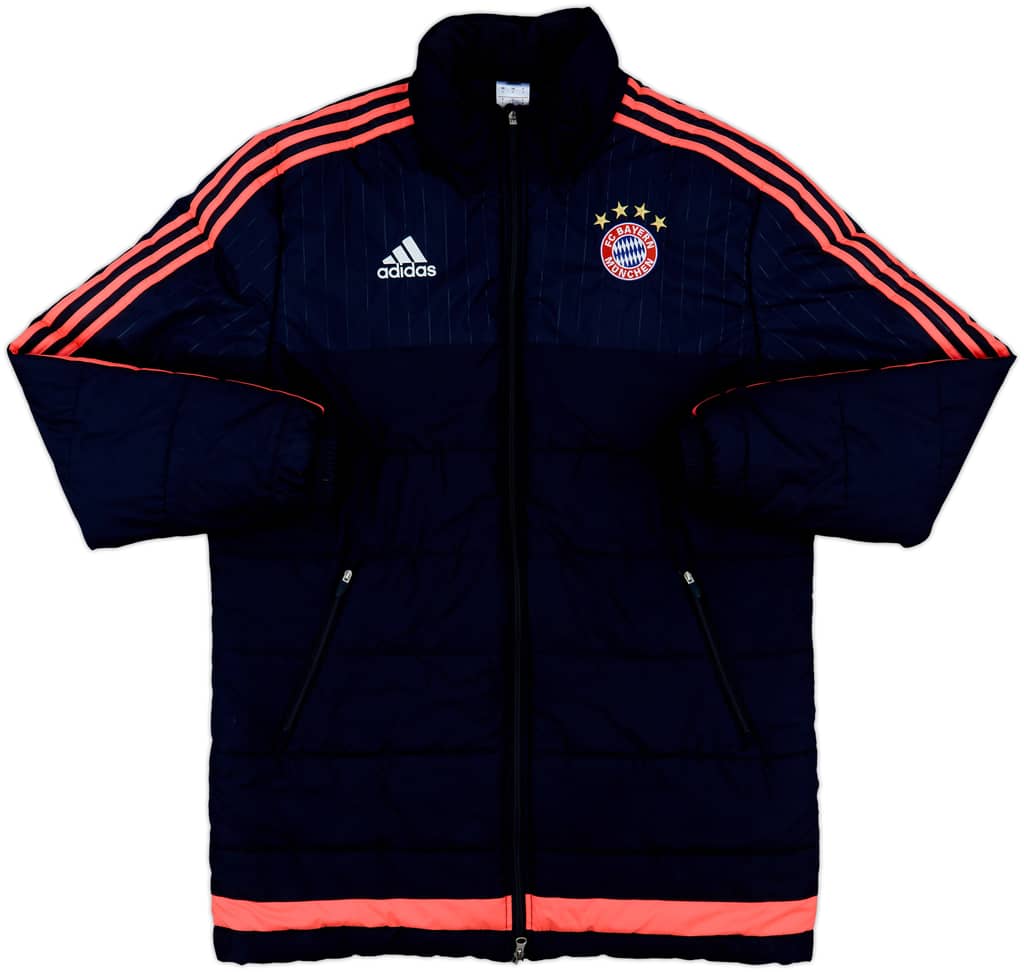 2015-16 Bayern Munich adidas Padded Bench Coat - 10/10 - (L)