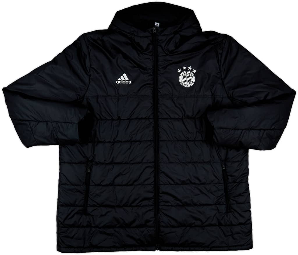 2020-21 Bayern Munich adidas Padded Bench Coat - 8/10 - (3XL)