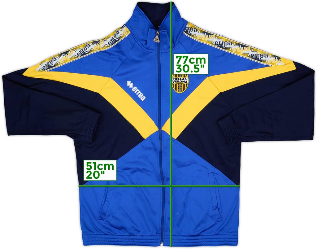 1999-00 Hellas Verona Errea Chaqueta de Chándal - 8/10 - (XL)