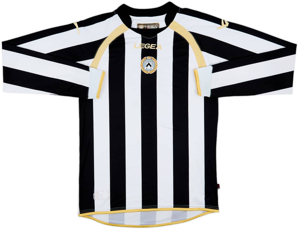 2010-11 Udinese Home L/S Shirt - 6/10 - (XL)